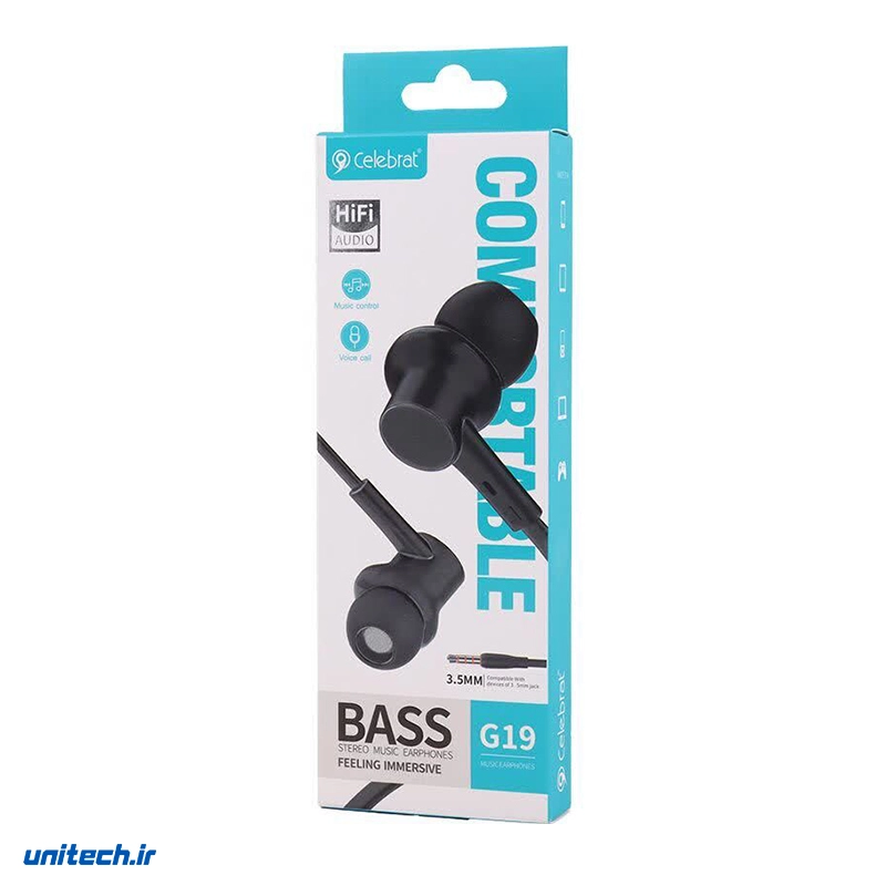 هندزفری سیمی سلبریت G196